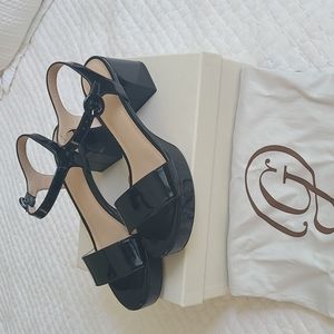 M Gemi Patent platform sandal